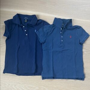 Set of 2 Polo by Ralph Lauren Kids' Dark Blue Polo Shirts